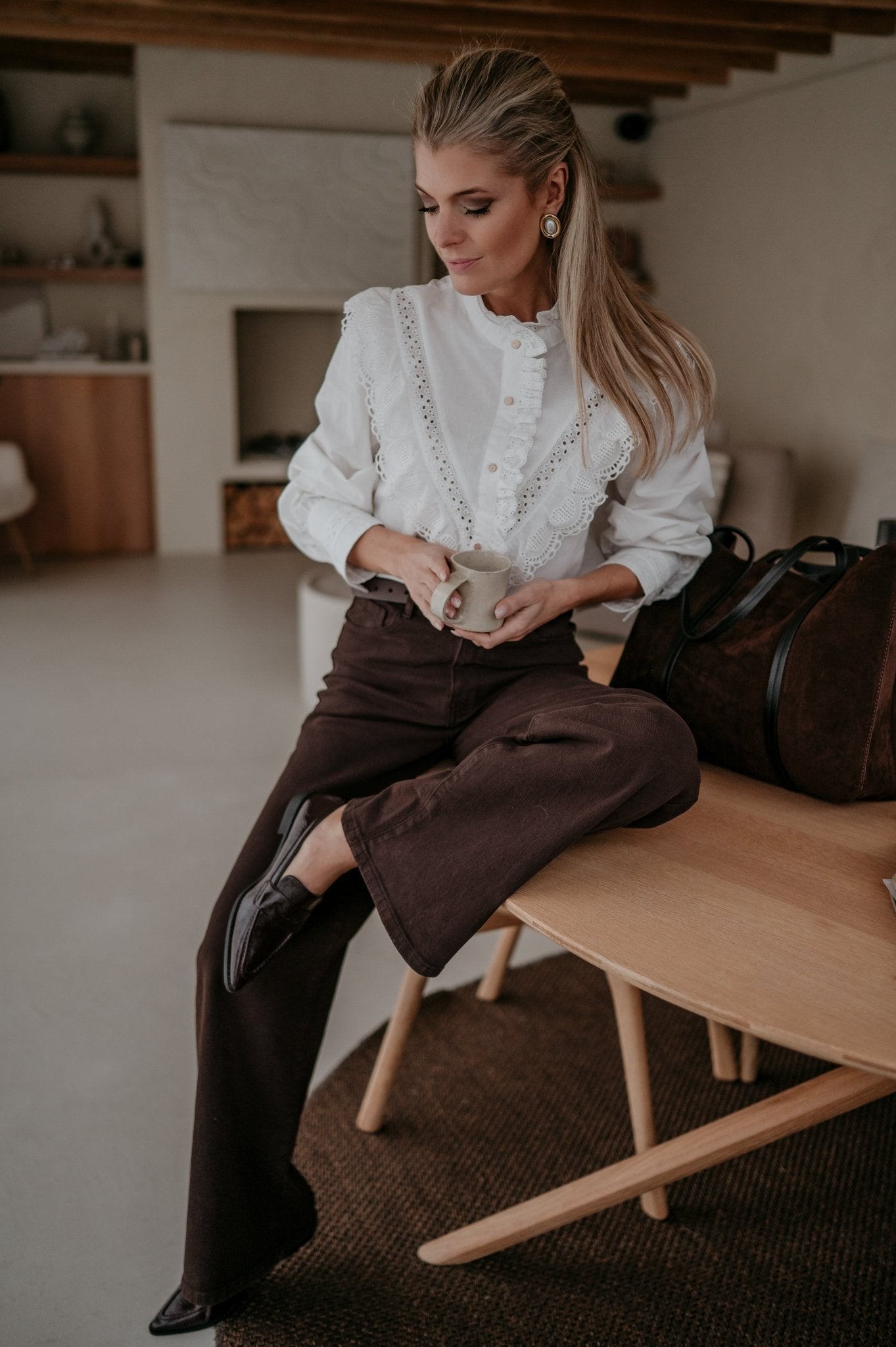 Zoppicare blouse I White - Wild Souls by JV® - Shirts