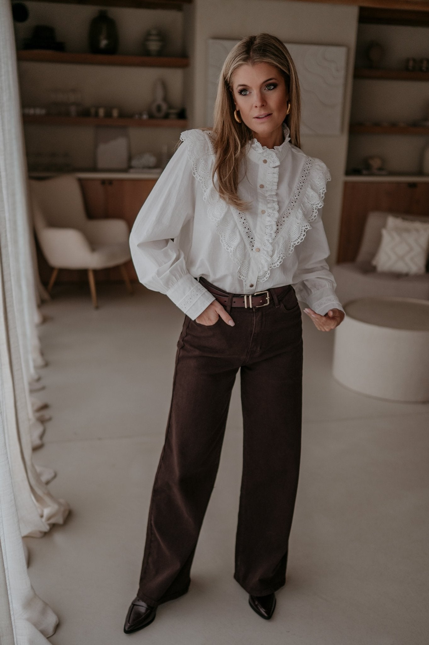 Zoppicare blouse I White - Wild Souls by JV® - Shirts