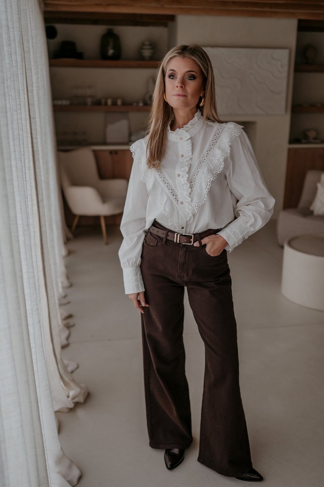 Zoppicare blouse I White - Wild Souls by JV® - Shirts